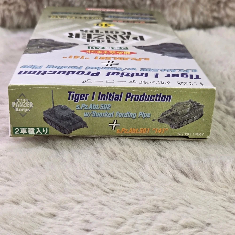 Dragon 1:144 Panzer Korps Tiger I Initial Production Model Kit 39 14047 2 Tanks